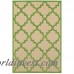 Charlton Home Winchcombe Sand/Green Outdoor Area Rug CHLH7973